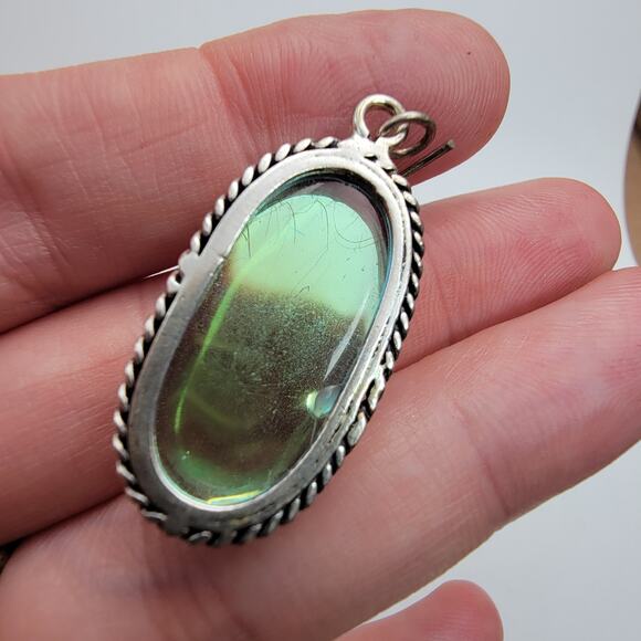 Sterling Silver Red Oval Earrings - Unique Gemstone Jewelry - Statement Earrings - Picture 6 of 7